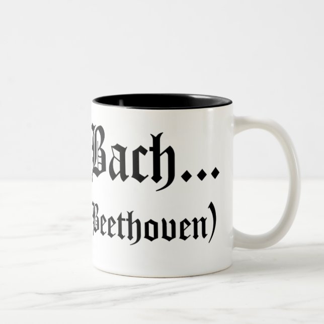 Ich bin Bach… Tasse (Rechts)
