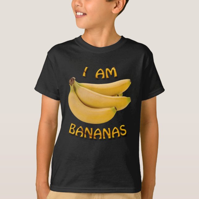 Ich bin Bananen T-Shirt (Vorderseite)