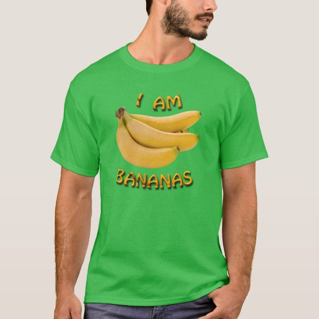 Ich bin Bananen T - Shirt der Männer (Vorderseite)