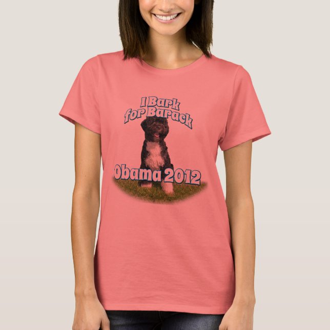 Ich bin Barack, aber der erste Hund Obama T-Shirt (Vorderseite)
