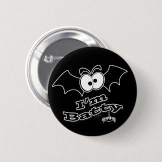 Ich bin Batty Crazy Eyes Button