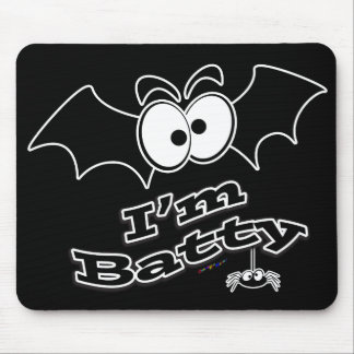 Ich bin Batty Crazy Eyes Mousepad