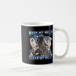 Ich bin Bble Wasch Mein Bauch Französische Bulldog Kaffeetasse