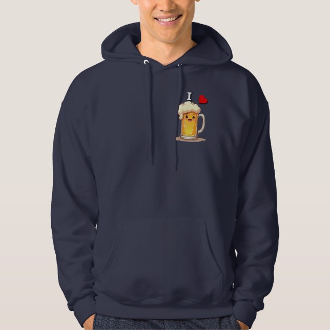 Ich bin Beer! Hoodie (Vorderseite)
