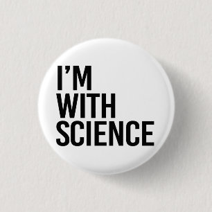 Ich bin bei der Wissenschaft Button