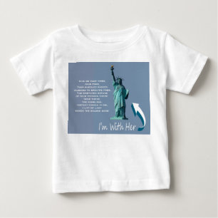 Ich bin bei ihr! baby t-shirt