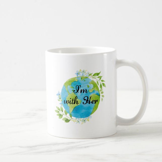 Ich bin bei ihr kaffeetasse (Rechts)