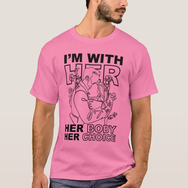 Ich bin bei ihr T-Shirt (Vorderseite)