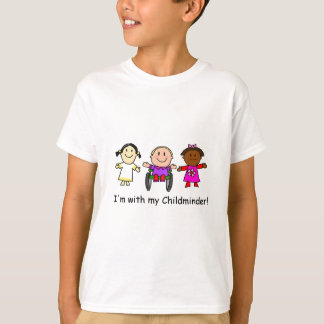 Ich bin bei meinem Kinderbetreuer T-Shirt