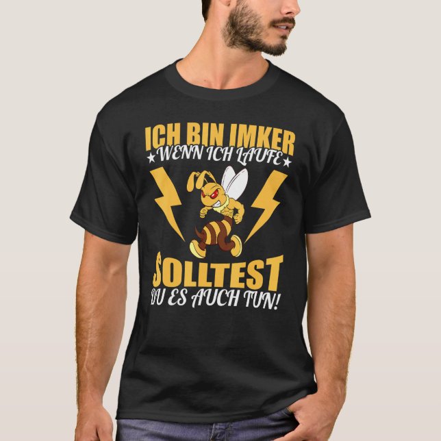 Ich bin Beker Wenn ich Renne Solltest du Auch H T-Shirt (Vorderseite)