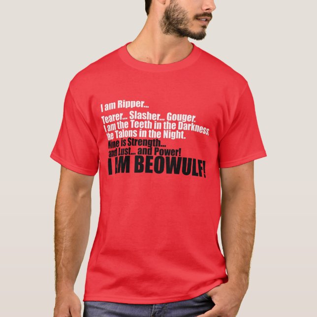 Ich bin BEOWULF T-Shirt (Vorderseite)
