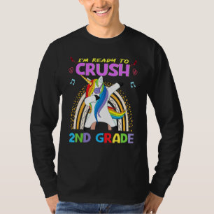 Ich bin bereit, 2nd Grade Dabbing Unicorn Boys G T-Shirt