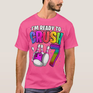 Ich bin bereit, am 7. Geburtstag den 7. Geburtstag T-Shirt