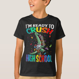 Ich bin bereit, Brachiosaurus von der High School  T-Shirt