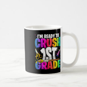 Ich bin bereit, das 1. Grade CK zu einem Schulkuns Kaffeetasse