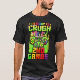 Ich bin bereit, das 2nd-Grade-Video-Spiel wieder a T-Shirt