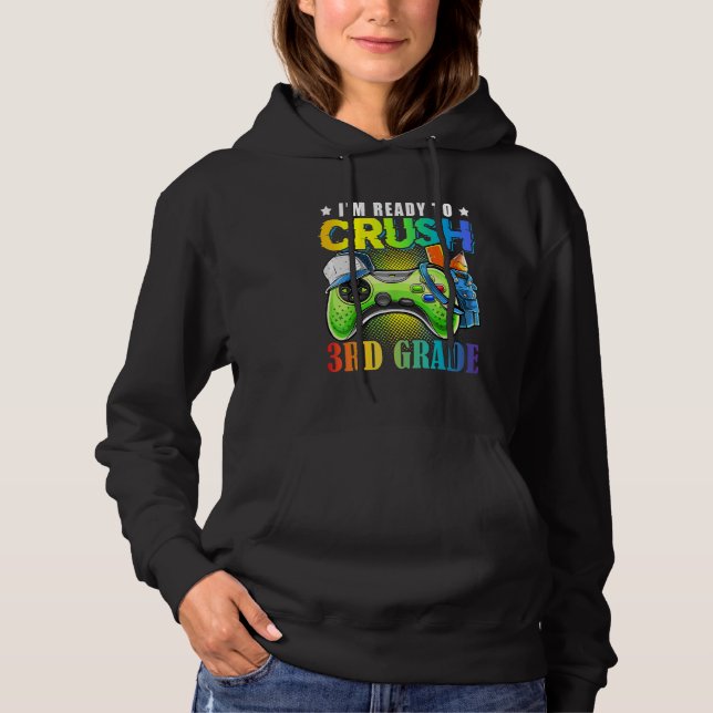 Ich bin bereit, das 3. hoodie (Vorderseite)