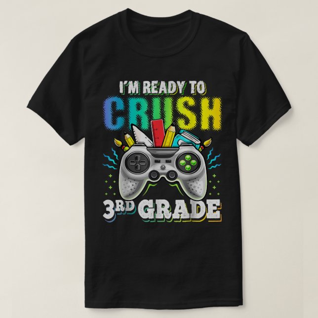 Ich bin bereit, das 3. T-Shirt (Design vorne)