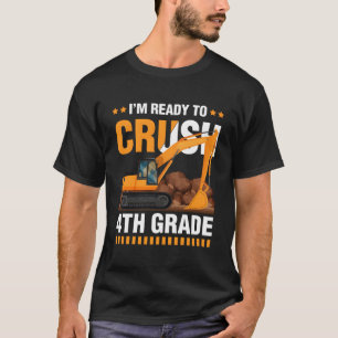 Ich bin bereit, das 4. Grade Bauwerk Grade T-Shirt
