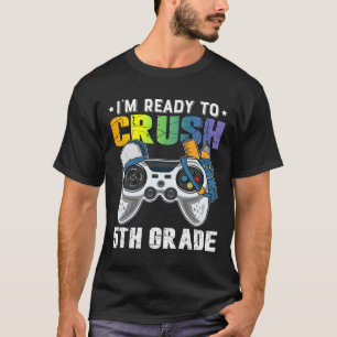 Ich bin bereit, das 5th Grade Video Game CK an Sch T-Shirt