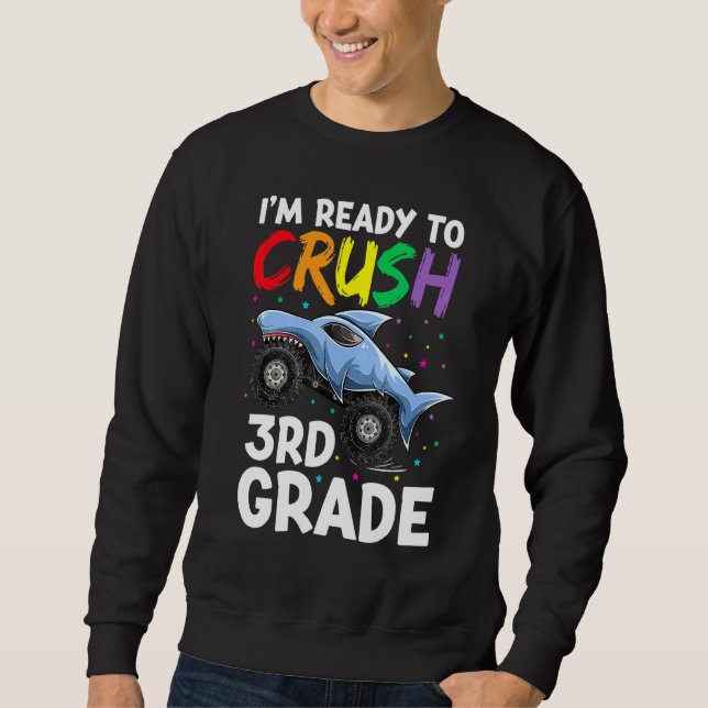 Ich bin bereit, das Bekleidungsmonster der dritten Sweatshirt (Vorderseite)