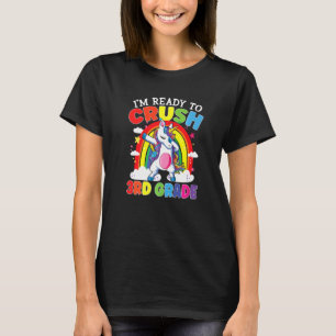 Ich bin bereit, das Dabbing in der dritten Klasse T-Shirt