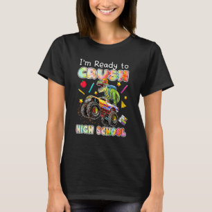 Ich bin bereit, das Monster Truck Dinos von der Hi T-Shirt