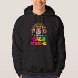 Ich bin bereit, das Pre-K Team für Junge Mädchen-K Hoodie