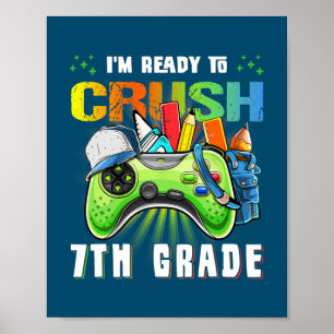 Ich bin bereit, das Video der 7. Klasse wieder in Poster
