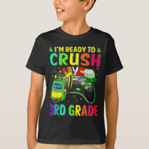 Ich bin bereit, das Video Ga der dritten Klasse zu T-Shirt