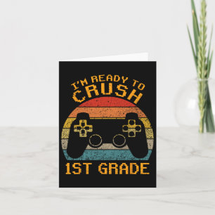 Ich bin bereit, das Video GA der ersten Klasse zu  Karte