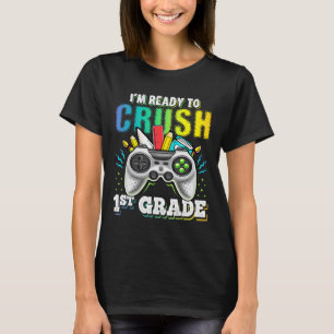 Ich bin bereit, das Video GA der ersten Klasse zu T-Shirt