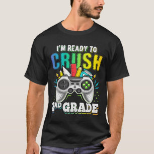 Ich bin bereit, das Video Ga der zweiten Klasse zu T-Shirt