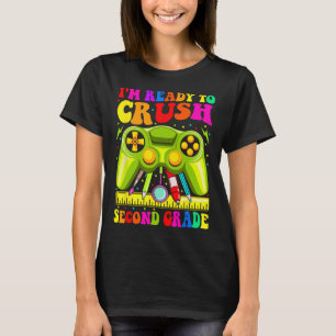 Ich bin bereit, das Video-Gam der zweiten Klasse z T-Shirt