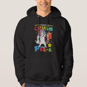 Ich bin bereit, das vorkalte Dabbing-Einhorn wiede Hoodie