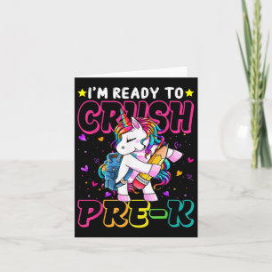 Ich bin bereit, das vorkalte Einhorn wieder in die Karte