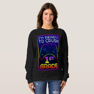 ICH BIN BEREIT, DEN 1. GRAD ZU ERREICHEN SWEATSHIRT