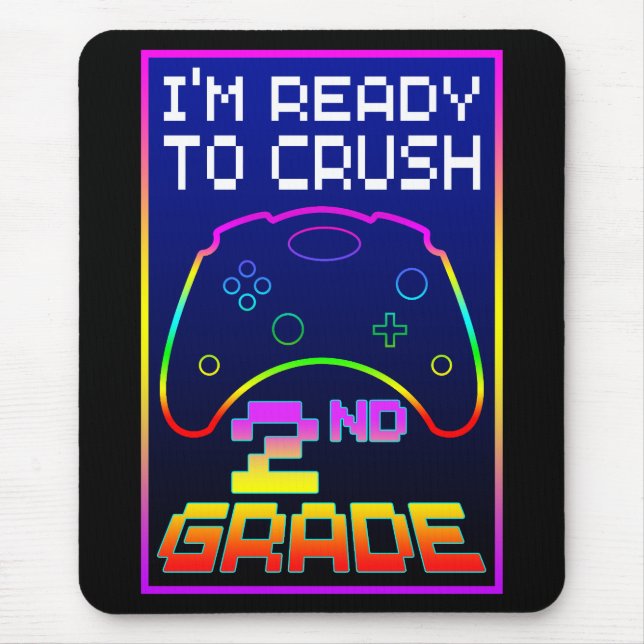 ICH BIN BEREIT, DEN 2. GRAD ZU ERREICHEN MOUSEPAD (Vorne)