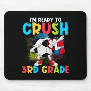 Ich bin bereit, den 3. Klasse Fußball Ll 1. Tag zu Mousepad