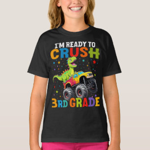Ich bin bereit, den 3rd-Grade-T-Rex-Monster-LKW zu T-Shirt