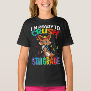 Ich bin bereit, den 5. Grade Fox T - Shirt zu zerk