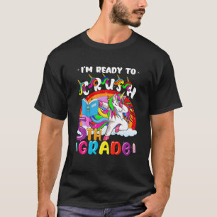 Ich bin bereit, den 5. Schulabschluss zurück in de T-Shirt