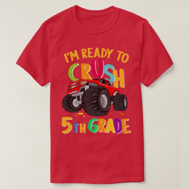 Ich bin bereit, den 5. T-Shirt (Design vorne)