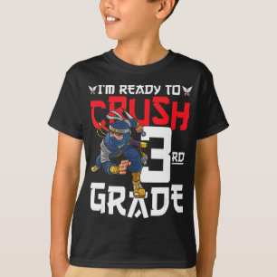 Ich bin bereit, den dritten Ninja-Grade ersten Tag T-Shirt