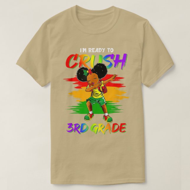 Ich bin bereit, den dritten Schulabschluss wieder  T-Shirt (Design vorne)