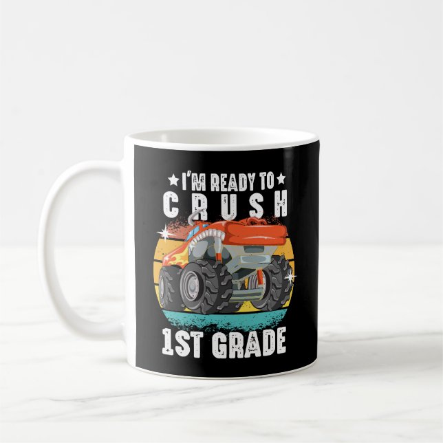Ich bin bereit, den ersten Schulabschluss zu mache Kaffeetasse (Links)