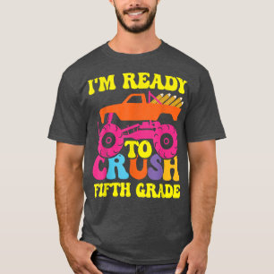 Ich bin bereit, den Fünften Klasse-Monster-Truck z T-Shirt