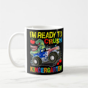 Ich bin bereit, den Kindergarten Dinosaurier Monst Kaffeetasse