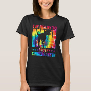 Ich bin bereit, den Kindergarten Dinosaurier Rex K T-Shirt