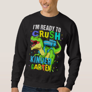 Ich bin bereit, den Kindergarten Dinosaurier wiede Sweatshirt